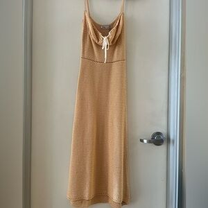 GORGEOUS Zara Crochet Knit Maxi Dress